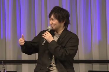 とぼける榎木淳弥と中村悠一、急に会話に入る遠藤綾、ファン目線の中村悠一と榎木淳弥