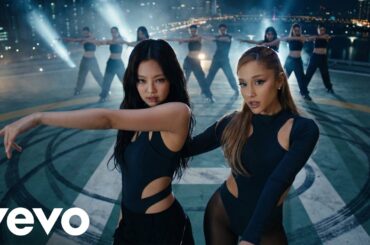 Jennie, Ariana Grande - Midnight Drift (ft. Doja Cat, K-Pop) | (Official Lyrics Video)
