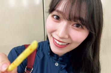櫻坂46守屋麗奈、“あざとかわいい”「あ〜ん」ショット解禁 撮影は山崎天【櫻撮】