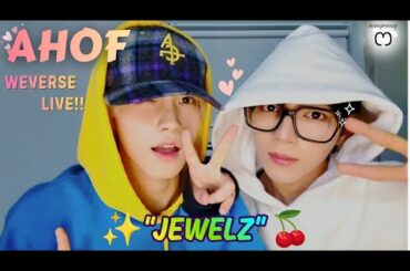 [ALL SUB] AHOF JL & JUWON WEVERSE LIVE 😍😘💓 (01.06.26) JEWELZ 💎🍒 #weverselive #weverse #ahof