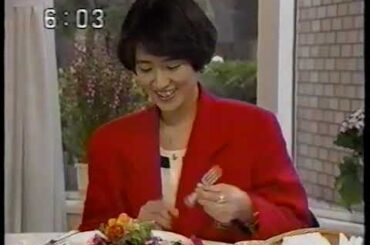 豊田順子アナの上品な食事レポ