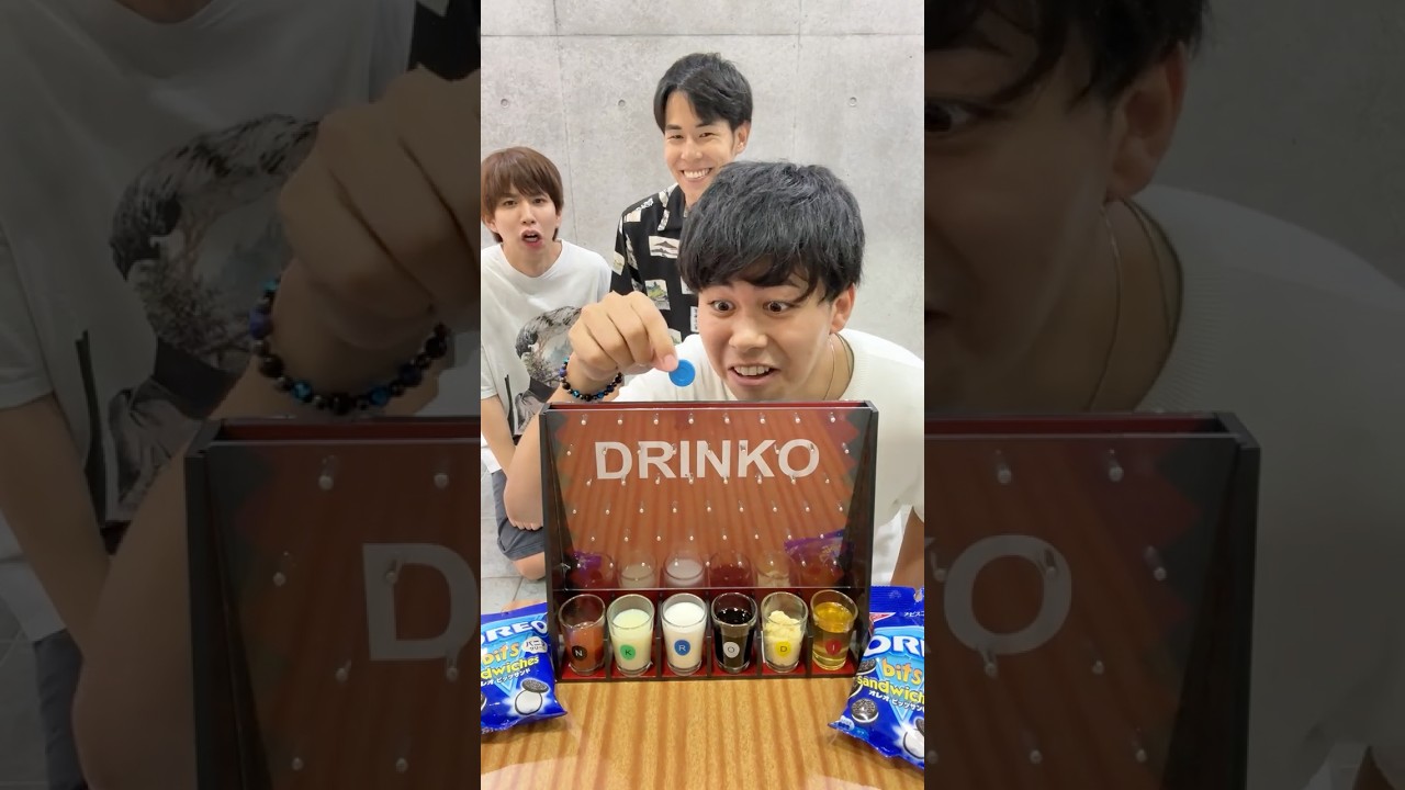 コインを落としてオレオをディップして食べろ!! コインを落としてオレオをディップして食べろ!!