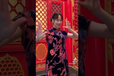 【のん】チャイナドレスでダンシング♫ #のん #能年玲奈 #チャイナドレス