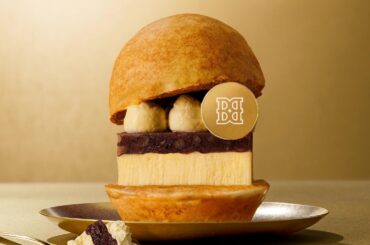 バターステイツ by銀のぶどう「極厚バターバーガー」厚さ約9cm”背徳感”スイーツが名古屋限定で - ファッションプレス
