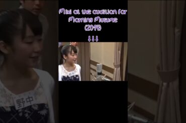 A singing session to replace Miki #モ一ニング娘 #helloproject #野中美希