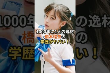 橋本環奈の学歴がヤバい #shors #橋本環奈 #学歴