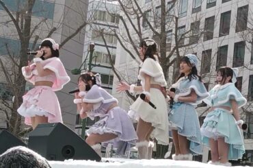 愛乙女☆DOLLのライブ😉　#ラブドル　#雪まつり