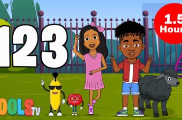 Counting Songs | Hip Hop Songs for Kids & Trapery Rhymes | 1.5 Hour Playlist | Jools TV