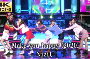 【4K UHD】松本伊代 ＆ 松本明子 ＆ 宮田俊哉 ＆ 早見優 ＆ 森口博子 - Make you happy（NiziU）【JPOP】