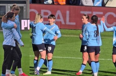 藤野あおば選手強烈なゴールと2プレアシスト　長谷川唯選手　山下亜也加選手　アジアカップへの壮行第２弾　ManCity４  Sheffield United０ 　ロングバージョン　2026/02/22