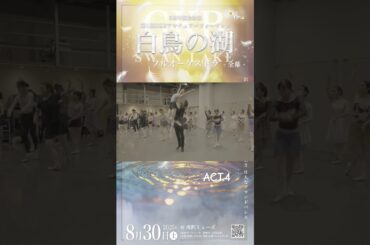 GKB大人全幕 『白鳥の湖』全幕　王子:吉留諒(東京シティ・バレエ団)ロットバルト:刑部星矢(GKB代表/NBAバレエ団ファーストソリスト) GKBアマチュアパフォーマンス