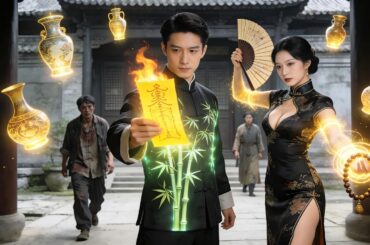 俺の凶気が謎の少女を解放。邪気を祓い力を溜め、骨董で大儲けさせる彼女の正体は？#ショートドラマ #成り上がり #恐怖 #映画レビュー