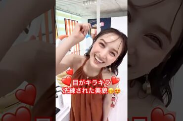 百田夏菜子洗練されたクリーンな美貌🤭😍ピュアで豪華なラグジュアリー❤️キラキラとした目、尊い笑顔は思わず悶絶❤️可愛くて綺麗なお人形さん🤭❤️魅力に鼻血が#ももいろクローバーz #百田夏菜子