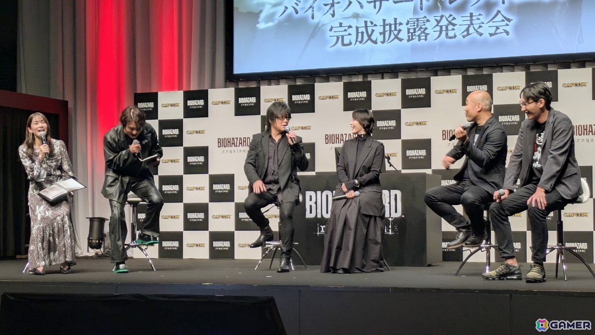 「バイオハザード レクイエム」グレースの日本語吹き替え版声優は貫地谷しほりさんが担当!レオン役・森川智之さんとともに出会いのシーンを生アフレコで披露の画像