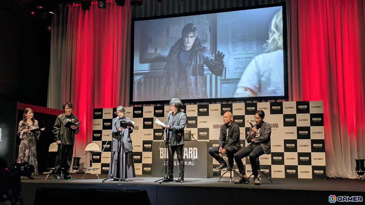 「バイオハザード レクイエム」グレースの日本語吹き替え版声優は貫地谷しほりさんが担当!レオン役・森川智之さんとともに出会いのシーンを生アフレコで披露の画像