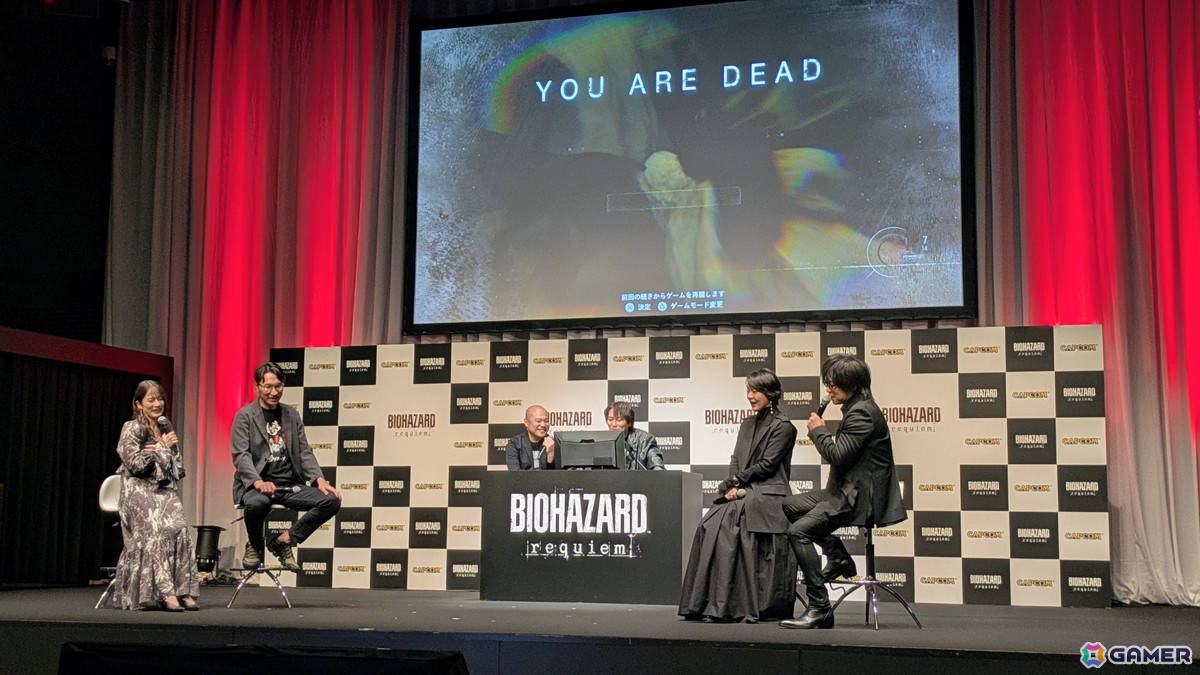 「バイオハザード レクイエム」グレースの日本語吹き替え版声優は貫地谷しほりさんが担当!レオン役・森川智之さんとともに出会いのシーンを生アフレコで披露の画像