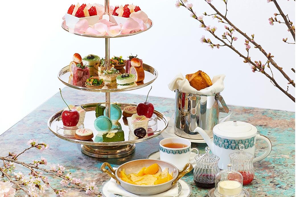 ティファニー銀座「ブルー ボックス カフェ」春色アフタヌーンティー、”桜の花びら”いちごタルトなど – ファッションプレス ティファニー銀座「ブルー ボックス カフェ」春色アフタヌーンティー、"桜の花びら”いちごタルトなど - ファッションプレス