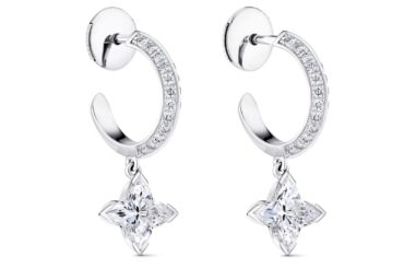 ルイ・ヴィトンのファインジュエリー、“モノグラムスターカット”輝くダイヤモンドピアスやリング - ファッションプレス