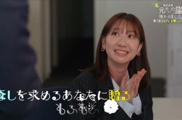 3/7(土),14(土)23:40〜2週放送！土ドラ特別企画「元カレの猫を、預かりまして。」第1話