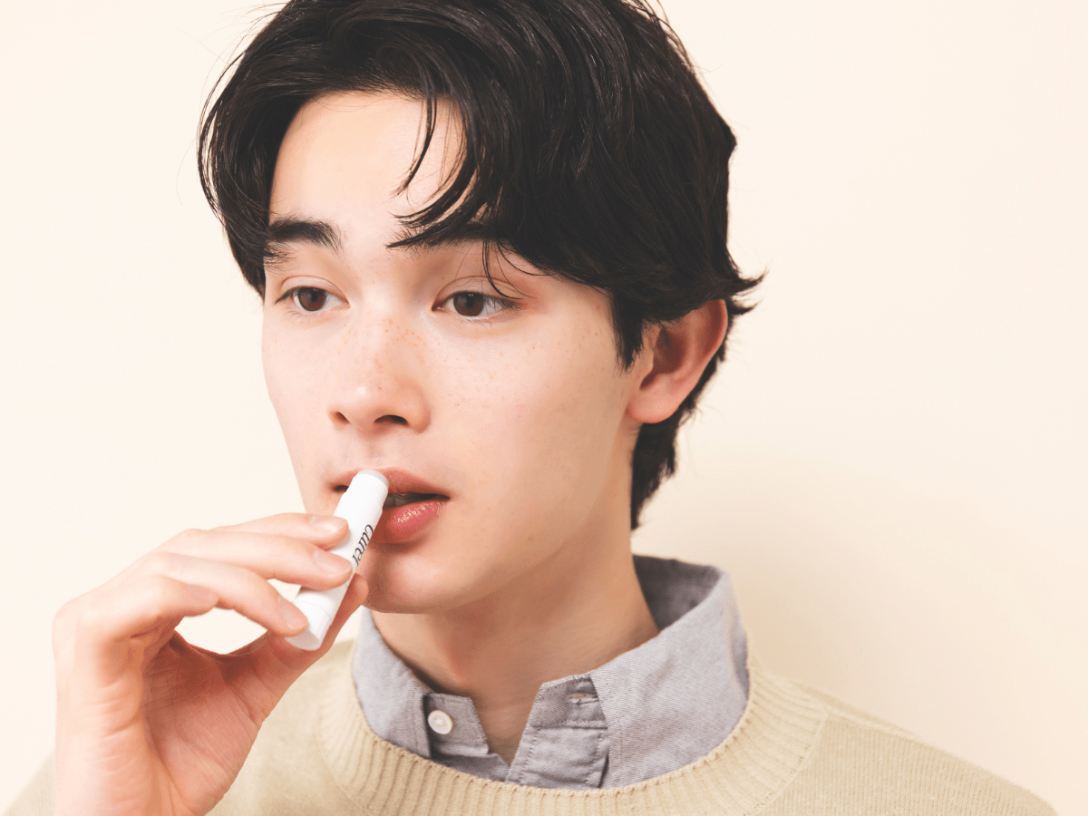 リップの塗り方の縦塗りの方法