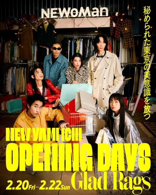 NEW YAMI-ICHI OPENING DAYSのファッションイベントビジュアル