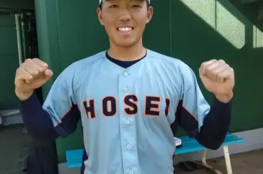 法大の大砲候補・井上和　3三振も左翼へ今季1号 - スポニチ Sponichi Annex 野球