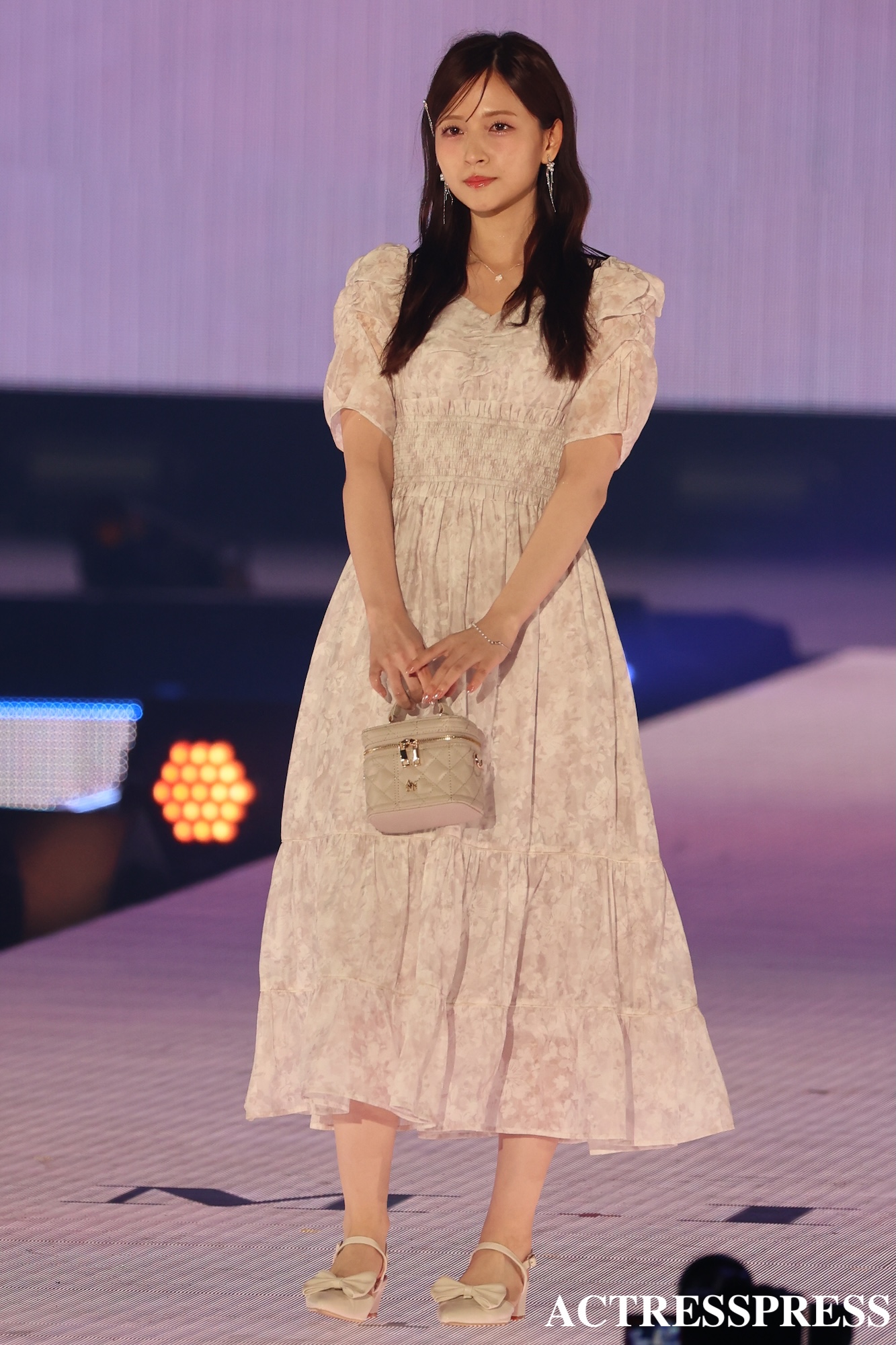 金川紗耶(衣装：An MILLE).乃木坂46.2025年5月3日、代々木第一体育館にて。GirlsAward 2025 S/S. 撮影：ACTRESS PRESS（アクトレスプレス）