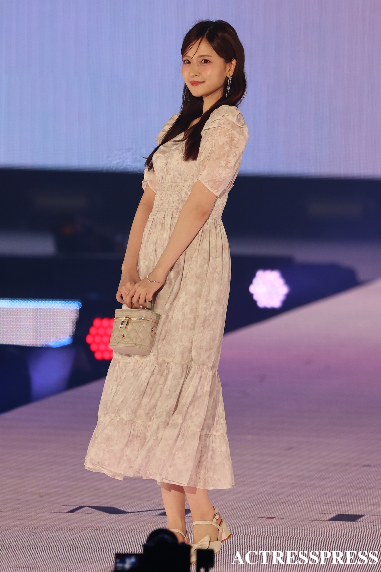 金川紗耶(衣装：An MILLE).乃木坂46.2025年5月3日、代々木第一体育館にて。GirlsAward 2025 S/S. 撮影：ACTRESS PRESS（アクトレスプレス）