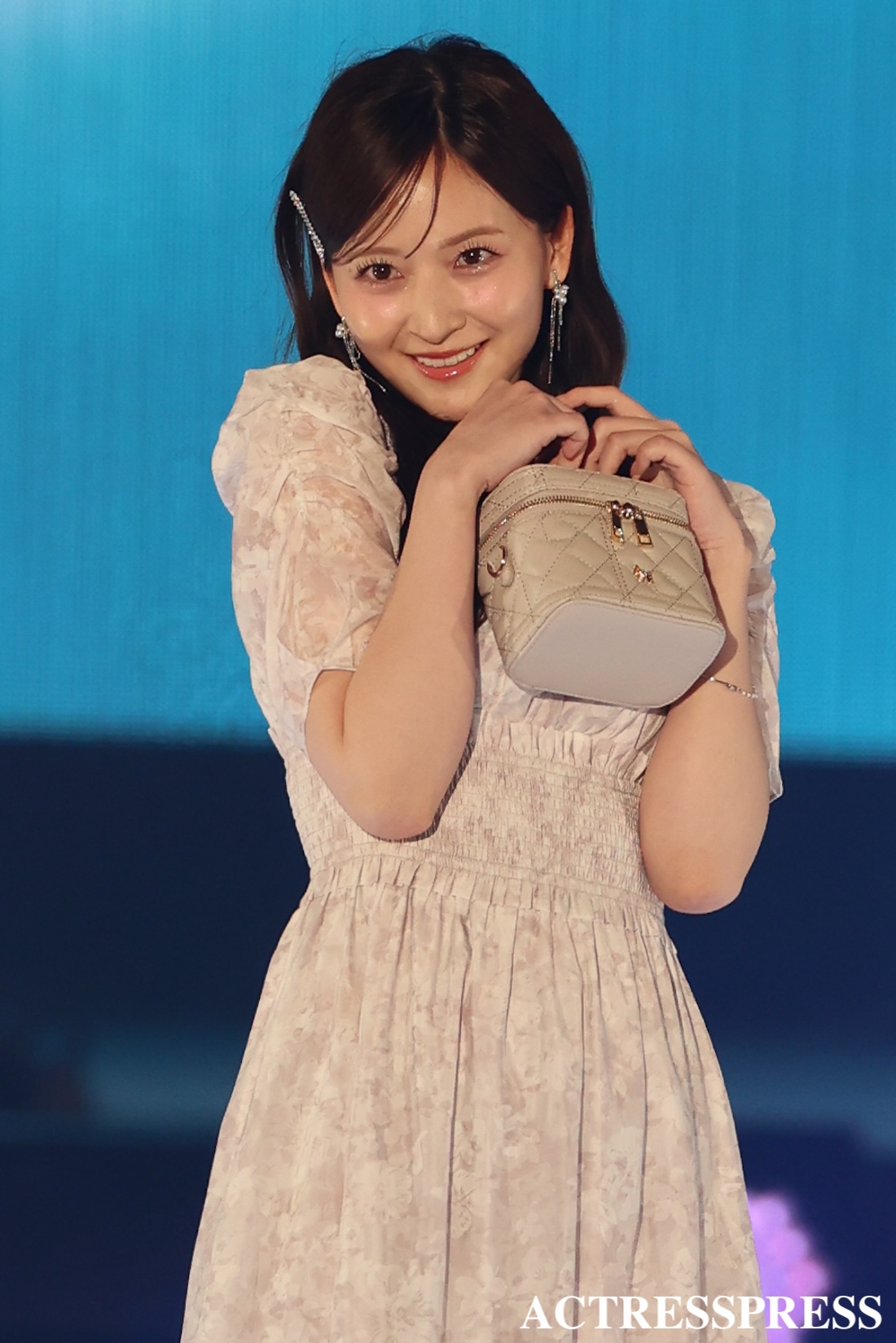 金川紗耶(衣装：An MILLE).乃木坂46.2025年5月3日、代々木第一体育館にて。GirlsAward 2025 S/S. 撮影：ACTRESS PRESS（アクトレスプレス）