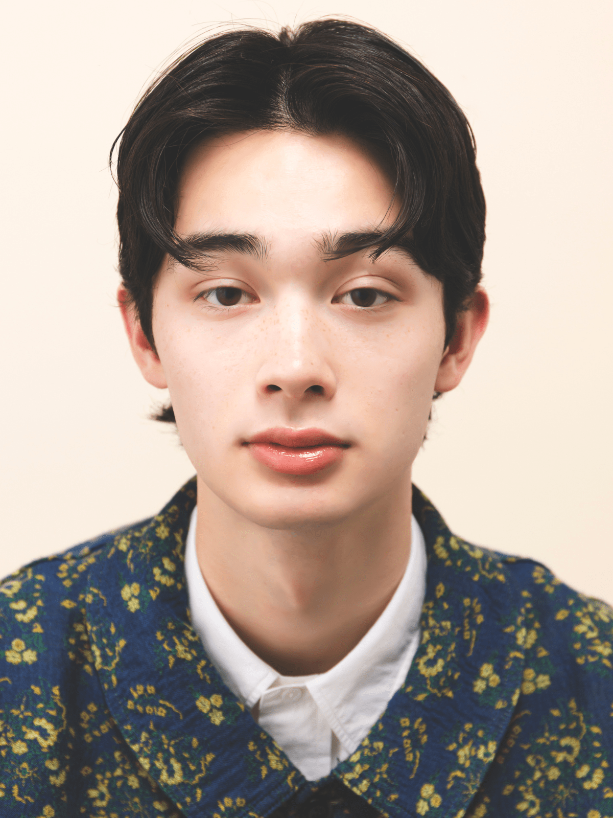 ニベア　リッチケア＆カラーリップの塗布画像