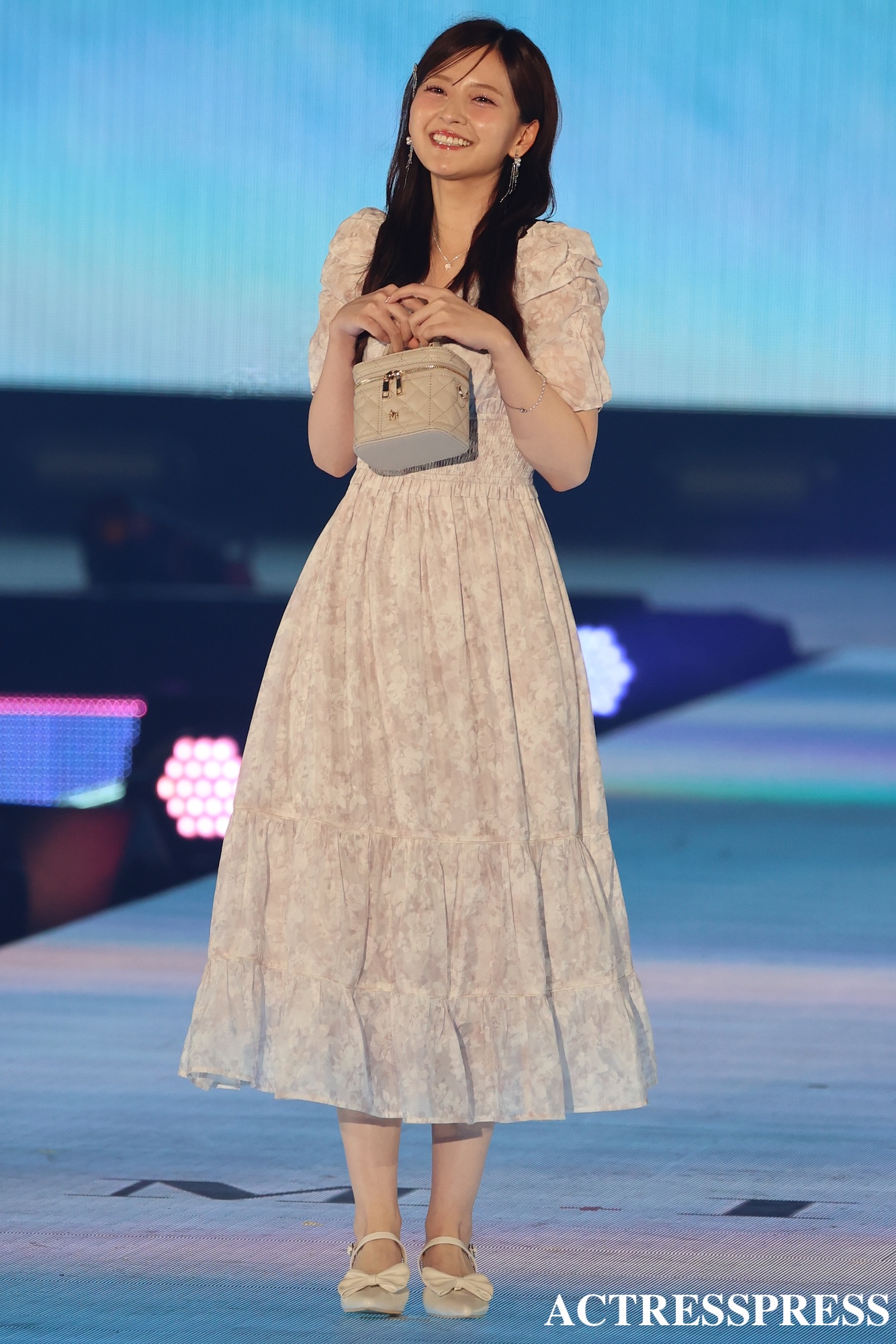 金川紗耶(衣装：An MILLE).乃木坂46.2025年5月3日、代々木第一体育館にて。GirlsAward 2025 S/S. 撮影：ACTRESS PRESS（アクトレスプレス）