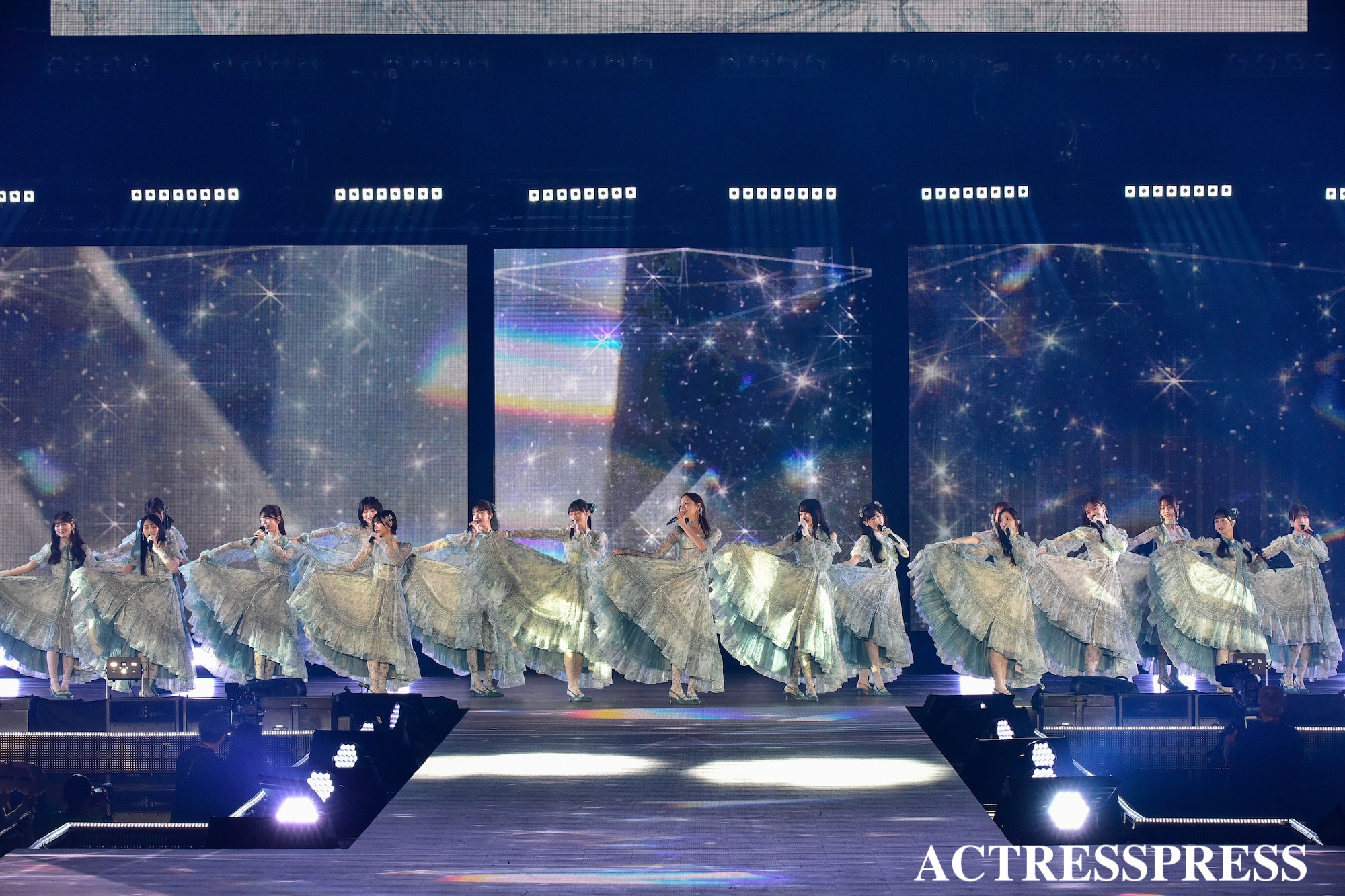 乃木坂46.2025年5月3日、代々木第一体育館にて。GirlsAward 2025 S/S.