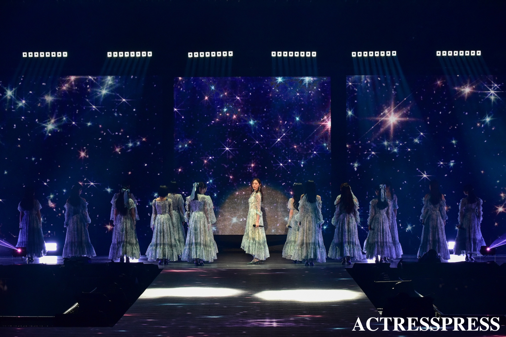 乃木坂46.2025年5月3日、代々木第一体育館にて。GirlsAward 2025 S/S.