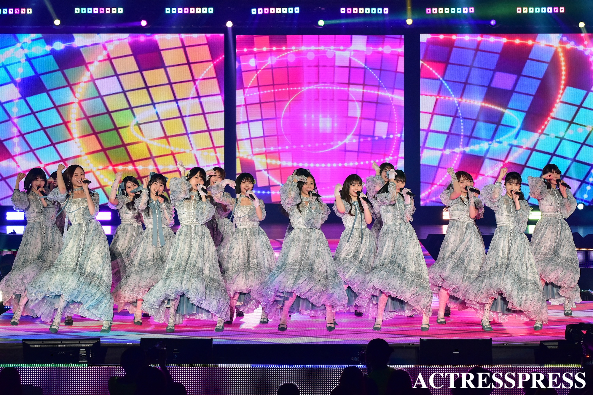 乃木坂46.2025年5月3日、代々木第一体育館にて。GirlsAward 2025 S/S.