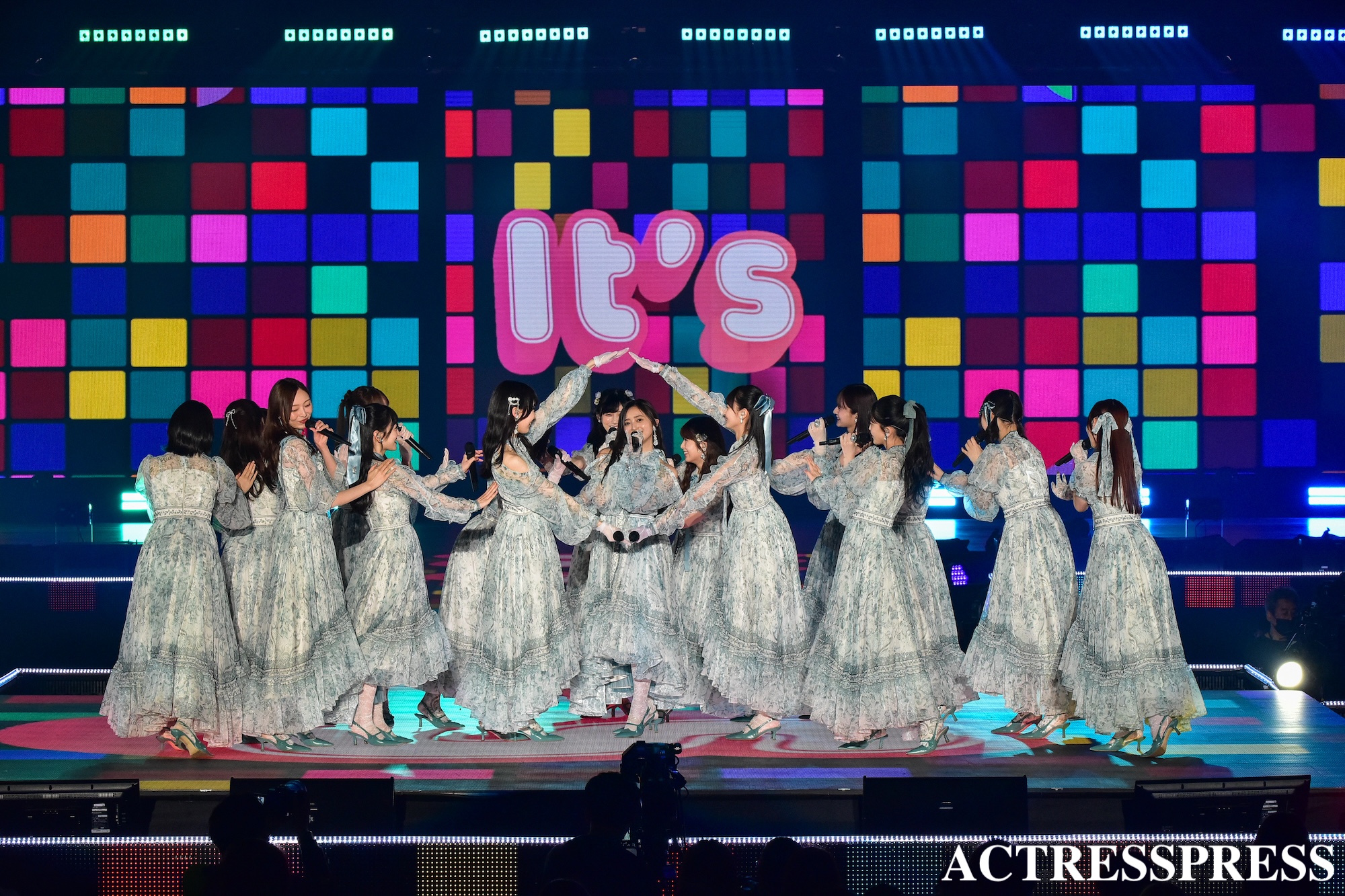 乃木坂46.2025年5月3日、代々木第一体育館にて。GirlsAward 2025 S/S.