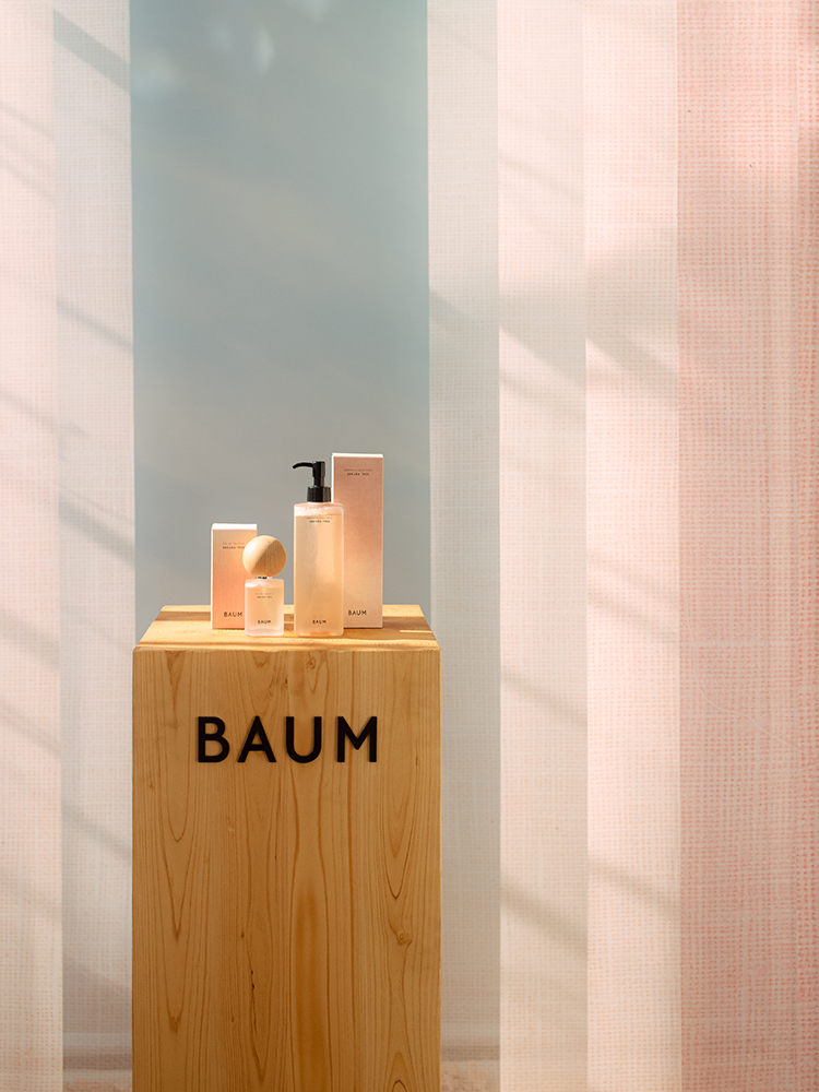 スキン&マインドブランドBAUMが春を連想させるウッディフローラルの香り“サクラツリー”をローンチ!