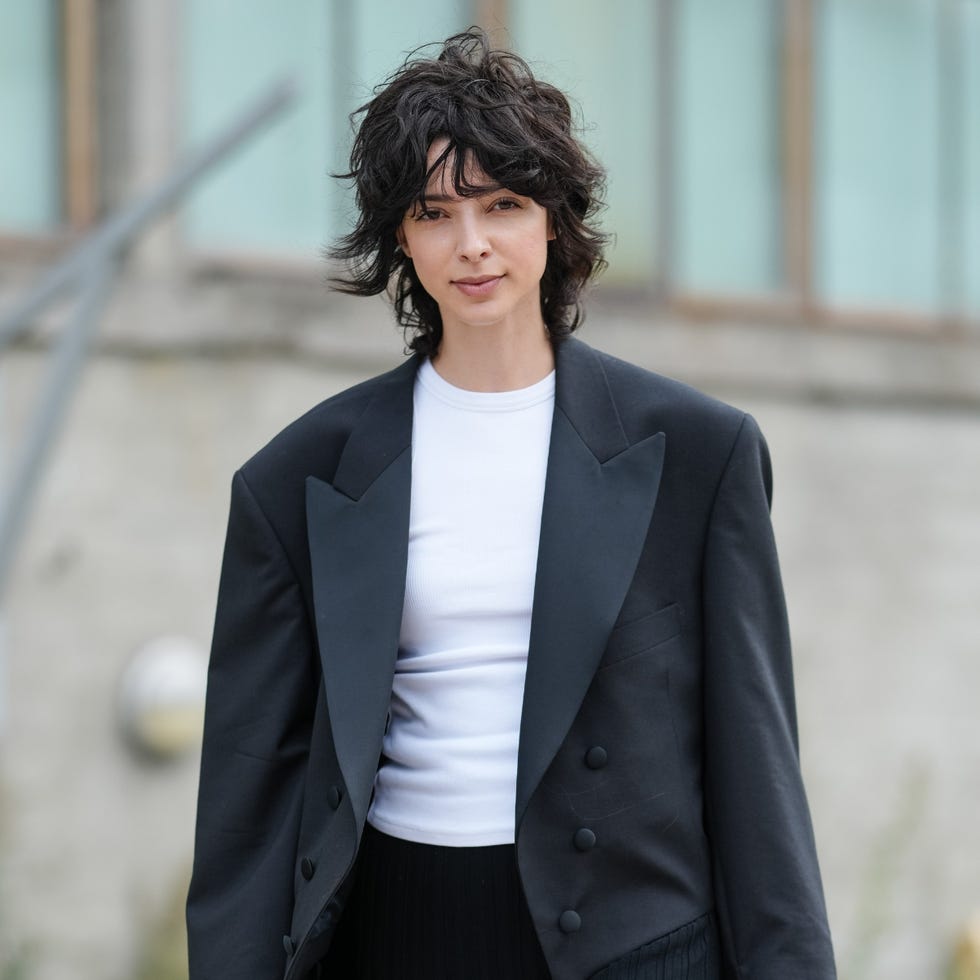 シャグカット　前髪