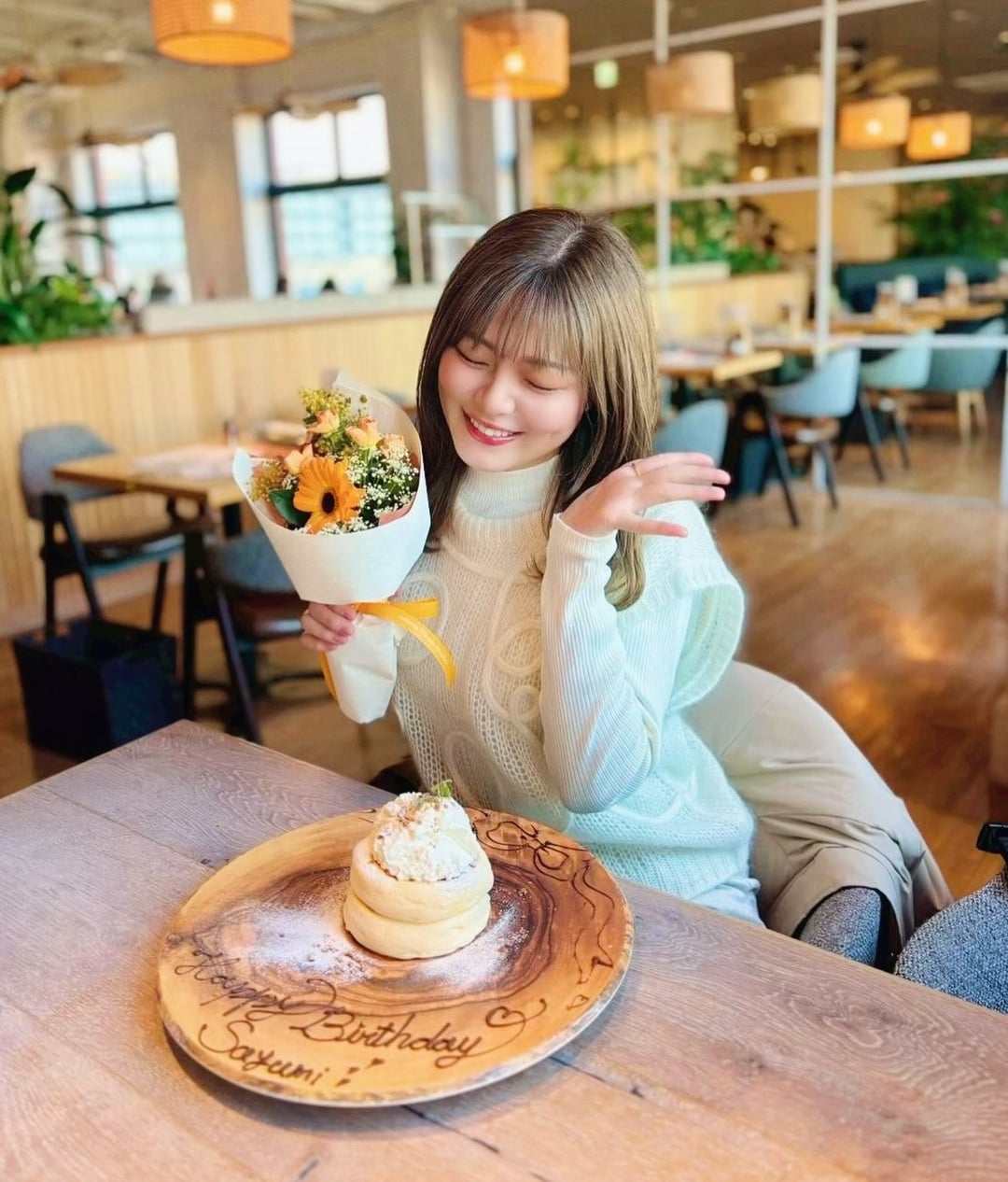 鈴代紗弓：今日は私の誕生日でした🌟