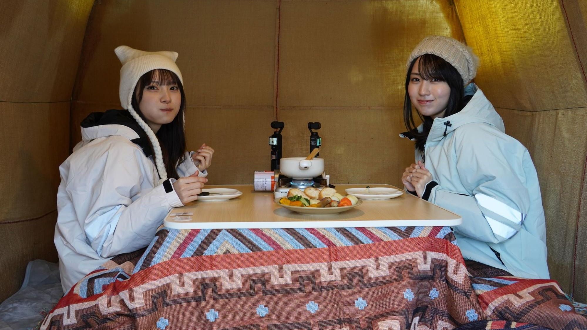 乃木坂46・賀喜遥香&森平麗心、岩手の銀世界で距離がさらに急接近!?『乃木坂、逃避行。SEAS… | Lemino ニュース first view