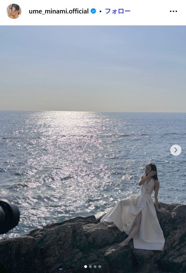 梅澤美波Instagramより