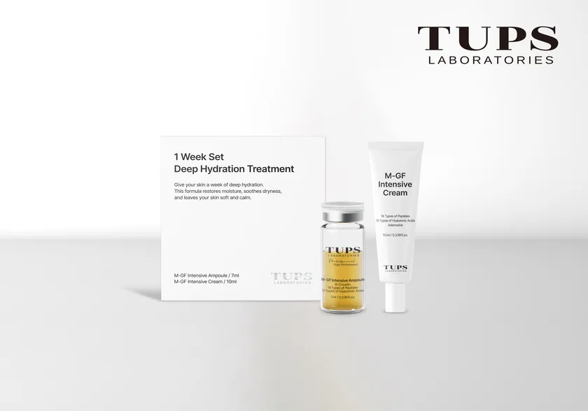 集中トライアルセット：TUPS Deep Hydration Treatment 1-Week Set