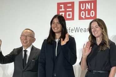 「ユニクロ」が女子テニスのエマ・ラドゥカヌ選手と契約　クレア・ワイト・ケラーがウエア制作 - WWDJAPAN