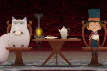 異世界ネコ・モフ、プペル＝『映画 えんとつ町のプペル ～約束の時計台～』（3月27日公開）（C）西野亮廣／｢映画 えんとつ町のプペル ～約束の時計台～｣製作委員会