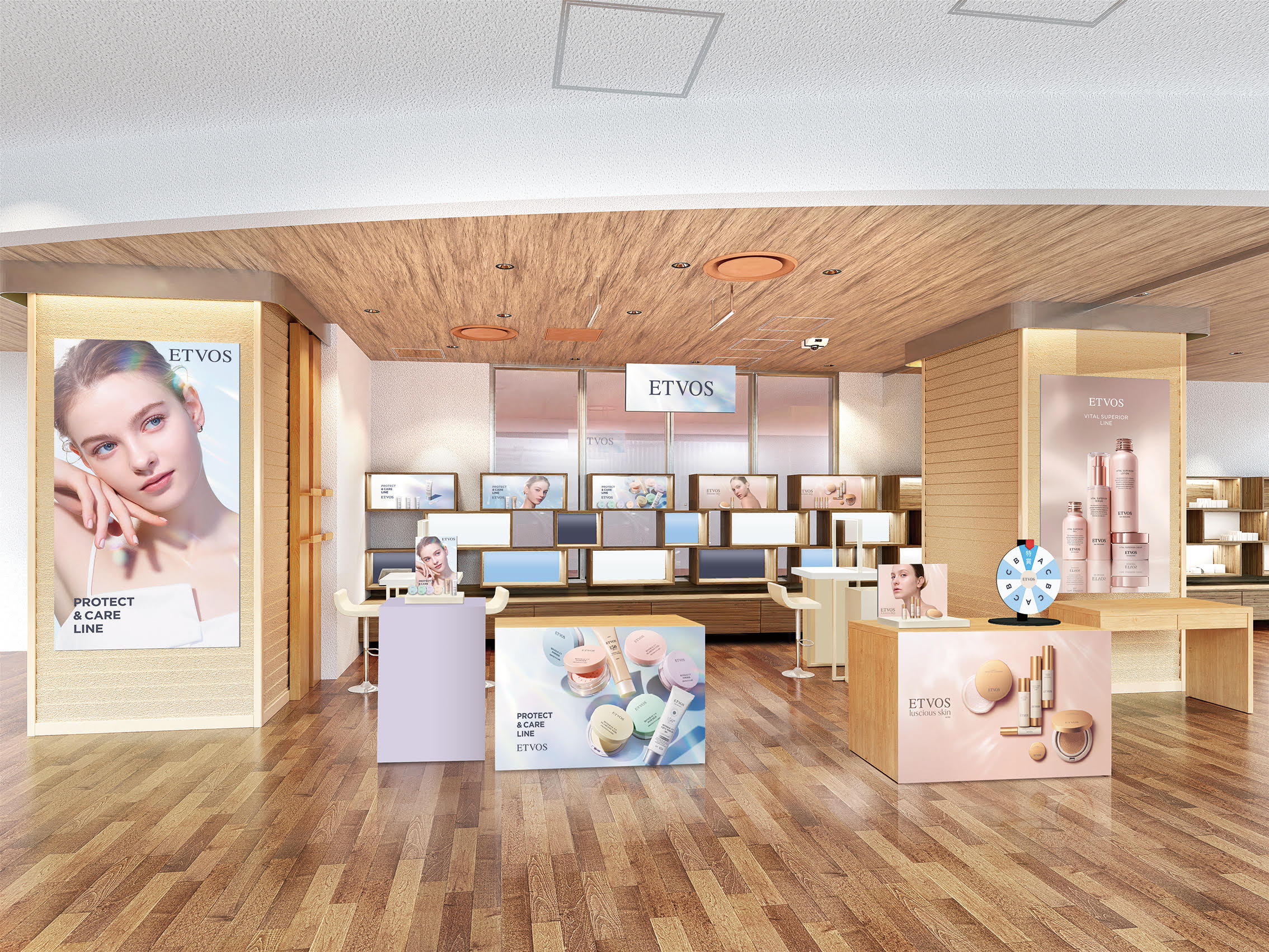 <ETVOS>プロテクト&ケア シリーズ 伊勢丹新宿店 先行販売 POP UP イベント <ETVOS>プロテクト&ケア シリーズ 伊勢丹新宿店 先行販売 POP UP イベント