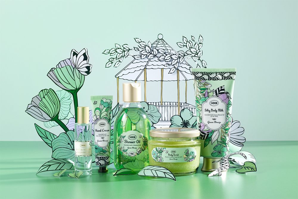 SABONが新緑をイメージさせる『グリーン・ブリーズ』を2年ぶりに数量限定で再販売!