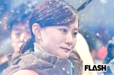 日テレ小髙茉緒アナ、女子ハーフパイプでの銅メダル獲得に「まじアツい」とハイタッチ…隣では“フジのベテラン美人アナ”が全力中継 | Smart FLASH/スマフラ[光文社週刊誌]