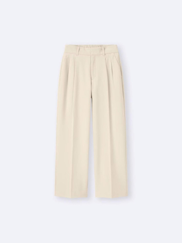 【GUの白系パンツ】がおしゃれ！ 40・50代が真似したい♡「今 → 春着回しコーデ」