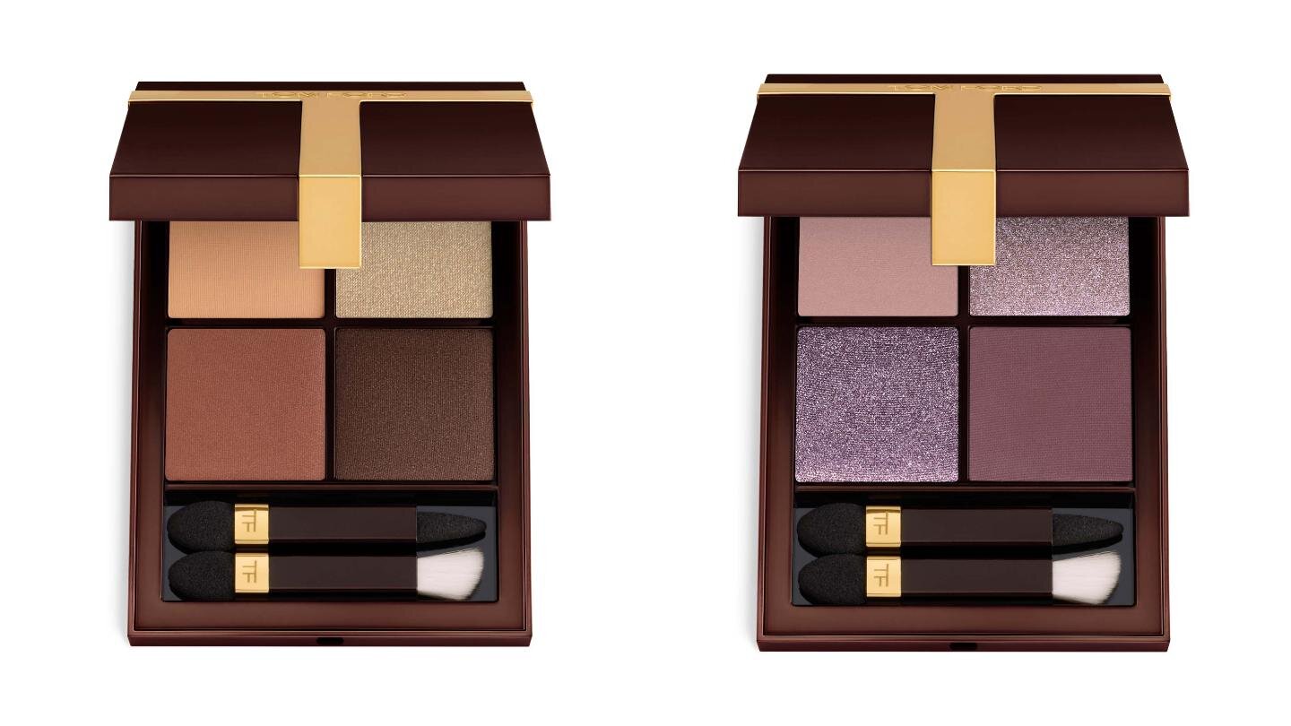 左から)「RUNWAY アイ カラー クォード プードル」27,38 各13,640円＜リニューアル新製品＞ ※新色を含む ※2月18日(水)より伊勢丹新宿店・イセタン ビューティー オンラインにて先行発売予定