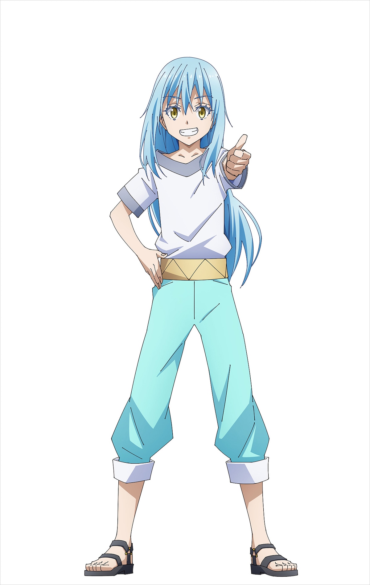 岡咲美保演じるリムル＝テンペスト。