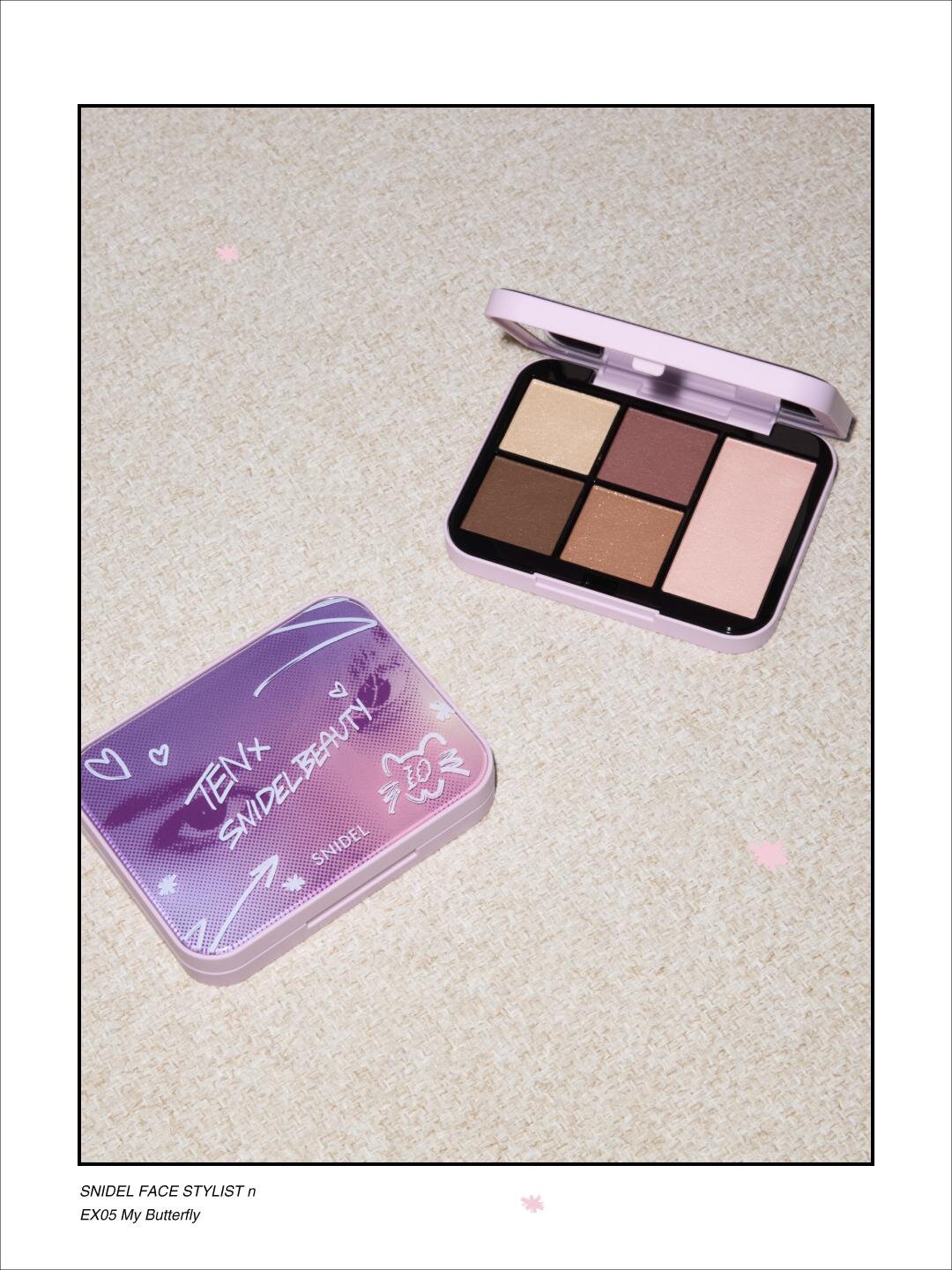 「スナイデル フェイス スタイリスト n」EX05 My Butterfly 7,480円＜限定品＞